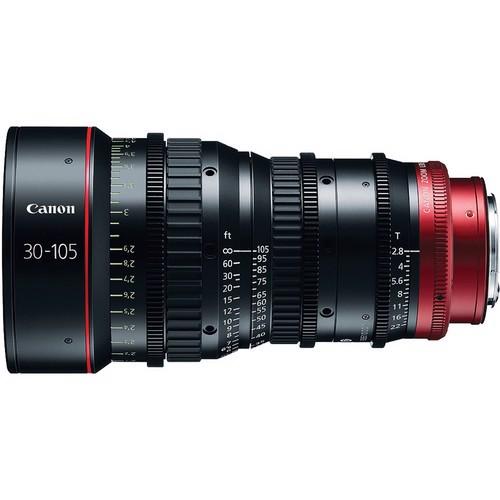 Canon CN-E 30-105mm T2.8 L S Telephoto Cinema Zoom Lens