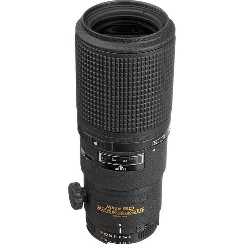 Lens Nikon AF Micro-Nikkor 200mm F4D IF-ED
