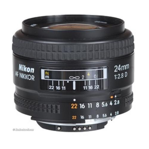 Lens Nikon AF Nikkor 24mm F/2.8D