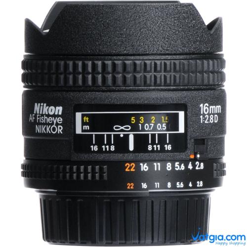 Lens Nikon Fisheye AF 16mm f/2.8D