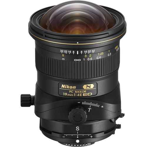 Lens Nikon PC Nikkor 19mm f4 E ED