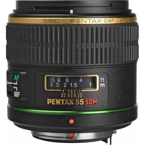 Lens Pentax SMC DA 55mm F1.4 SDM