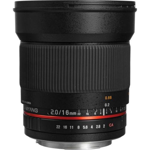 Samyang 16mm f2.0 ED AS UMC CS