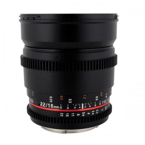 Samyang 16mm T2.2 VDSLR II (Super35/APS-C)