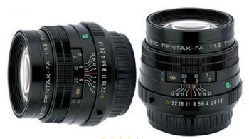Lens Pentax FA 77mm F1.8 Limited