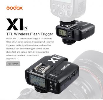 Trigger Godox TTL Wireless Flash X1N for Nikon